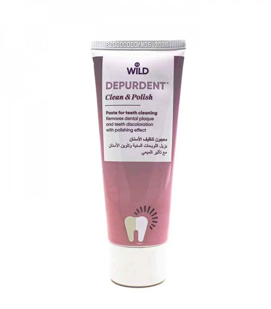 Wild Depurdent Clean & Polish Toothpaste, 75ml