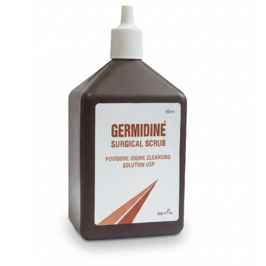 Germidine Surgical Scrub Solution, 500ml