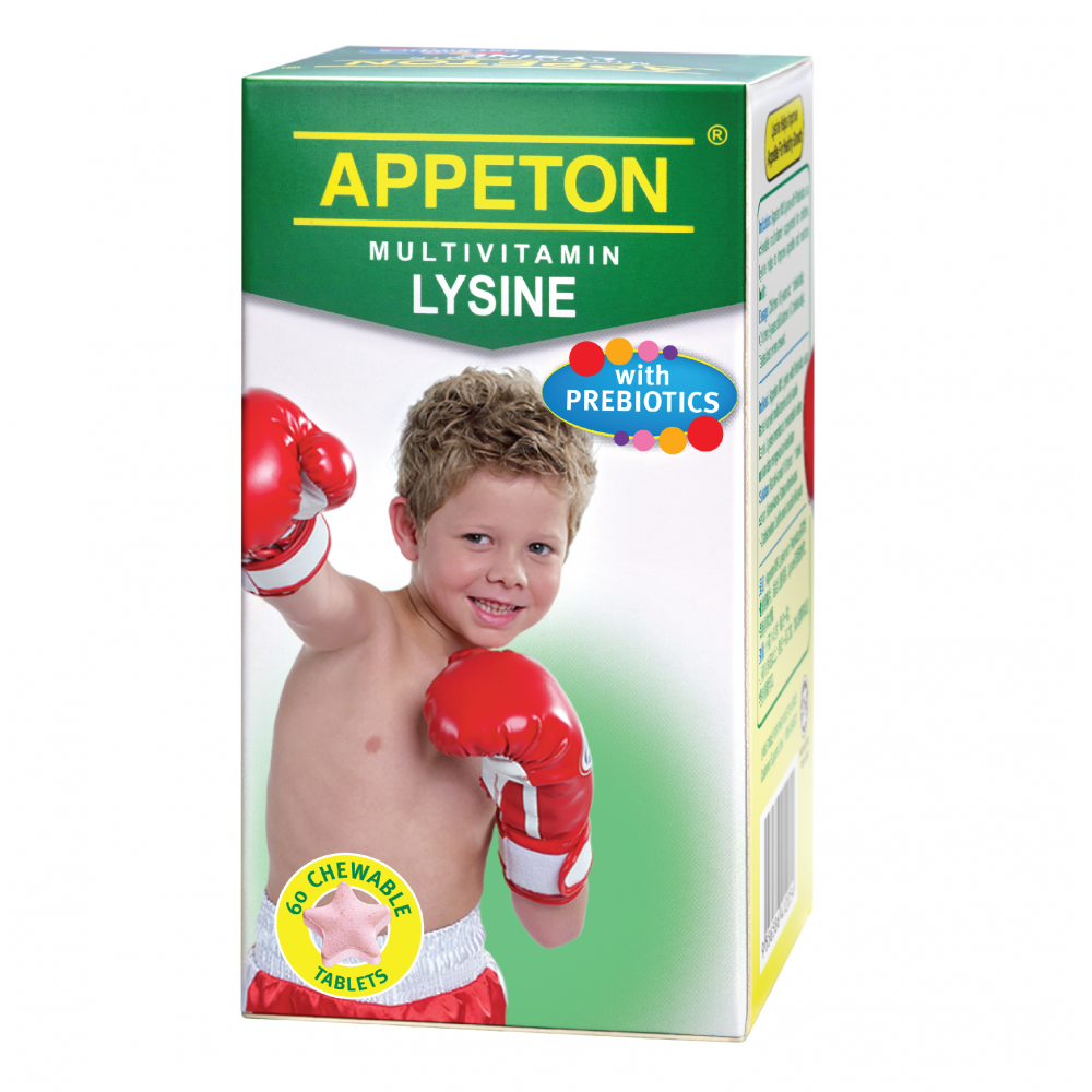Appeton Multivitamins Chewable Tablets. 60's