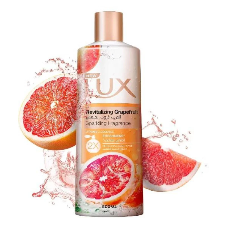 Lux Revitalizing Grapefruit Body Wash, 500ml