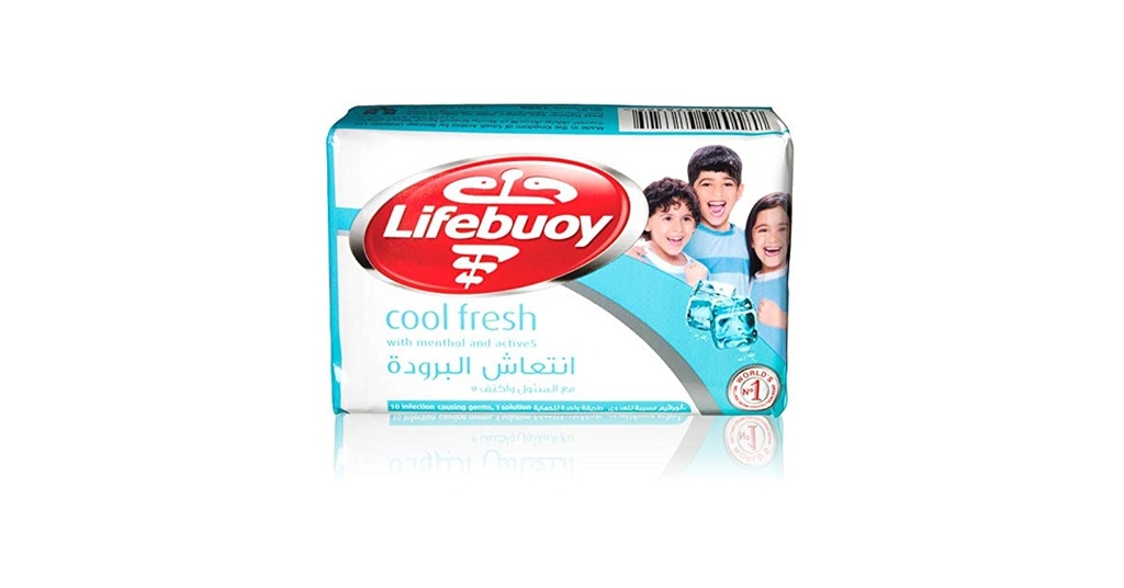 Lifebuoy Soap Icy Cool Fresh Bar, 125g