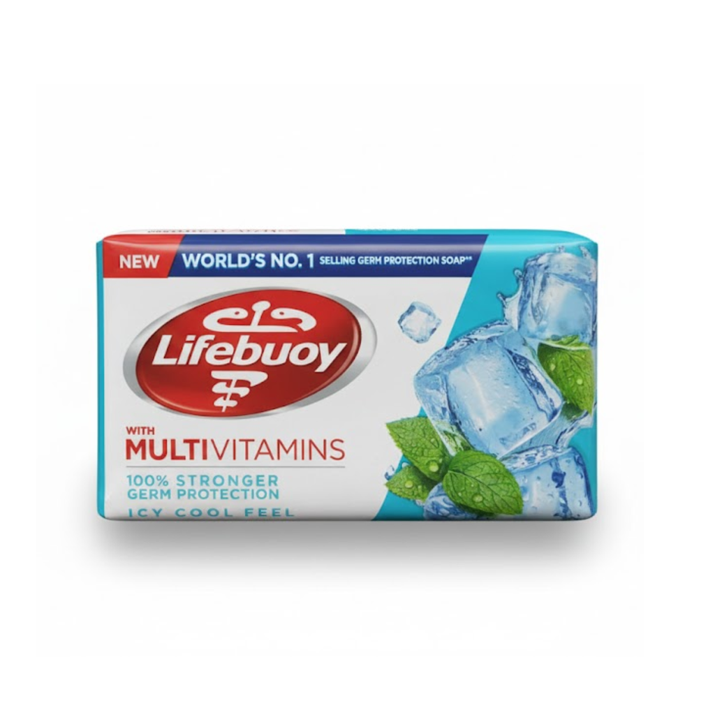 Lifebuoy Soap Icy Cool Fresh Bar, 125g