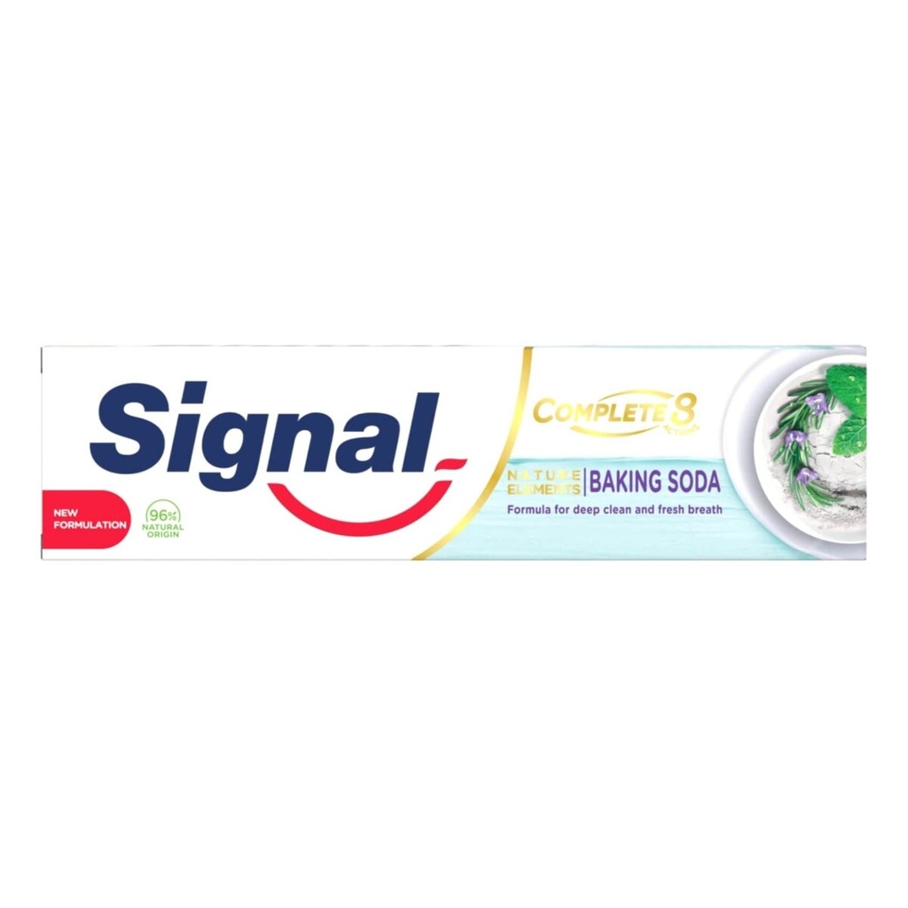 Signal Complete8 Baking Soda Toothpaste, 75ml