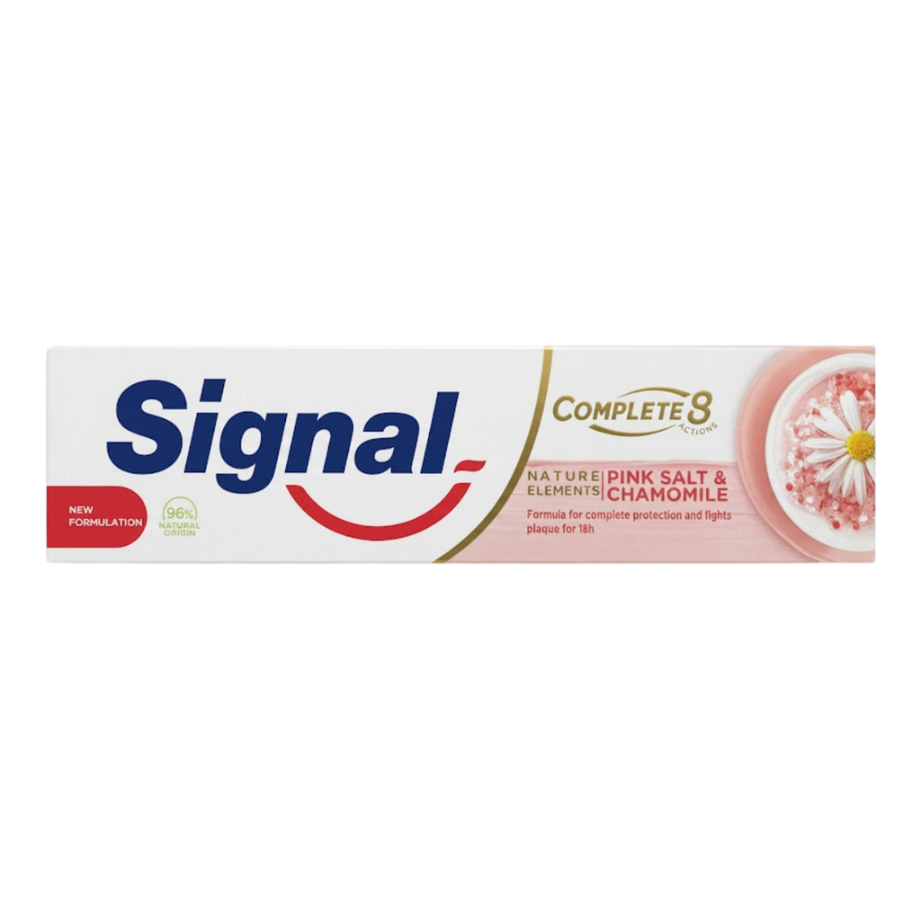 Signal Complete8 Pink Salt & Chamomile Toothpaste, 75ml