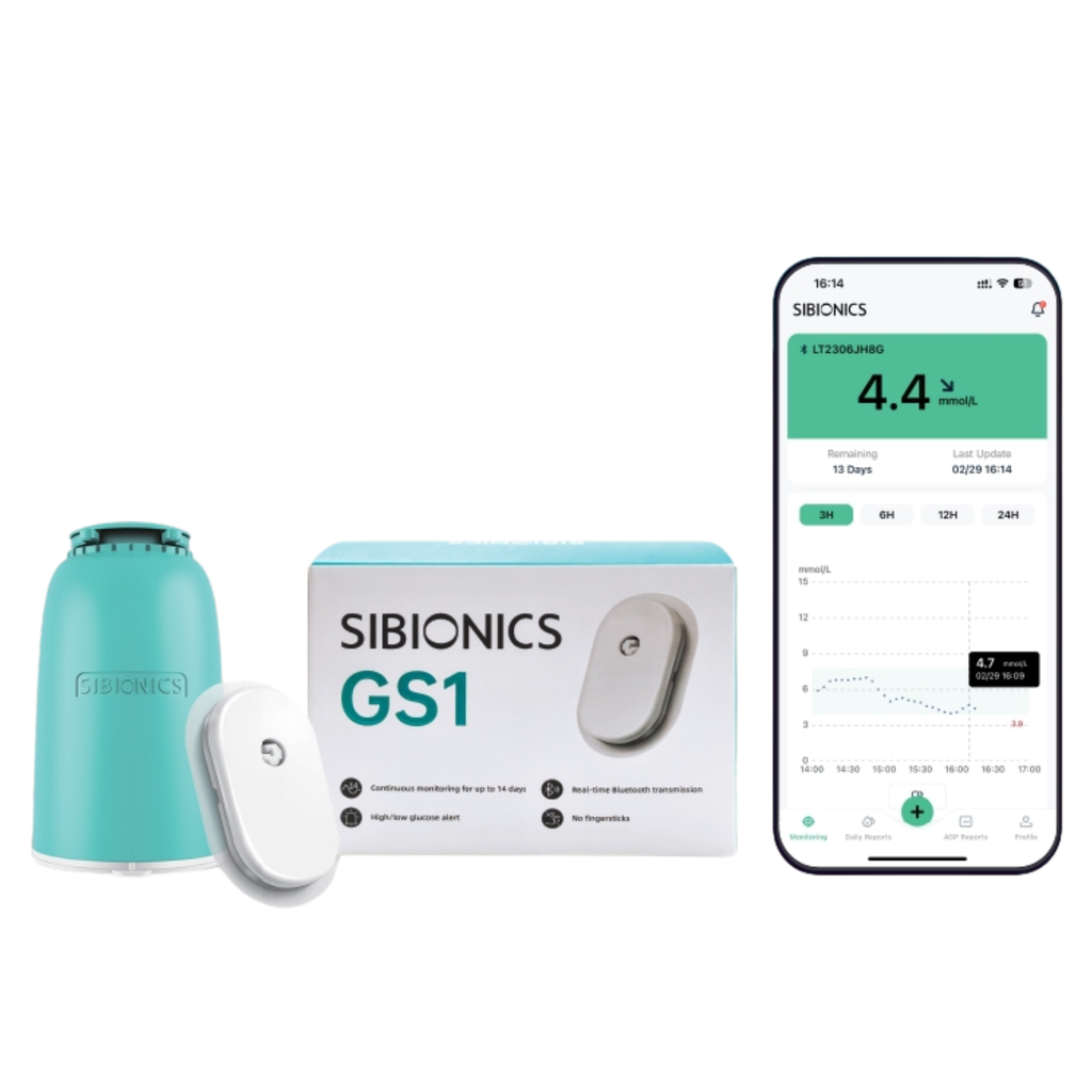 SiBionics Continuous Glucose Monitoring System Device