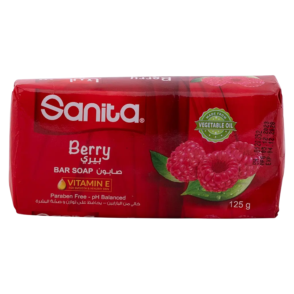*Sanita Soap Berry Bar, 125g 