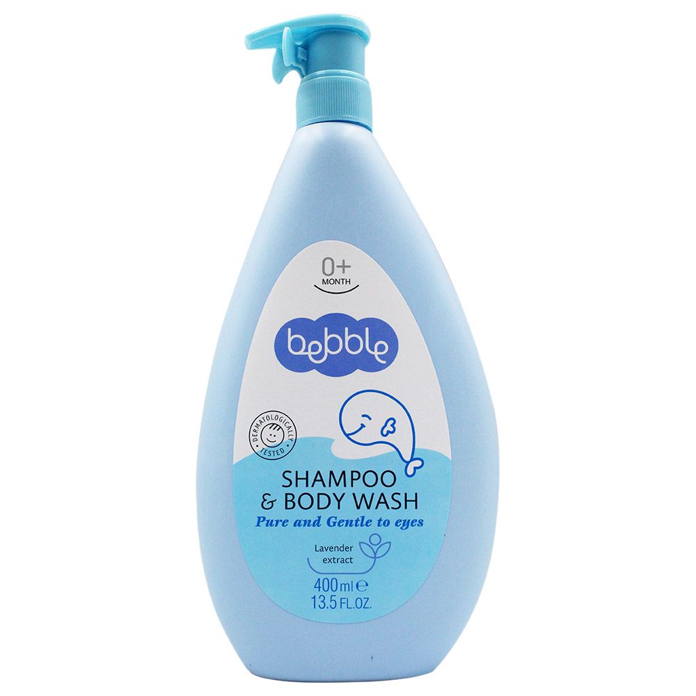 Bebble Shampoo & Body Wash, 400ml 