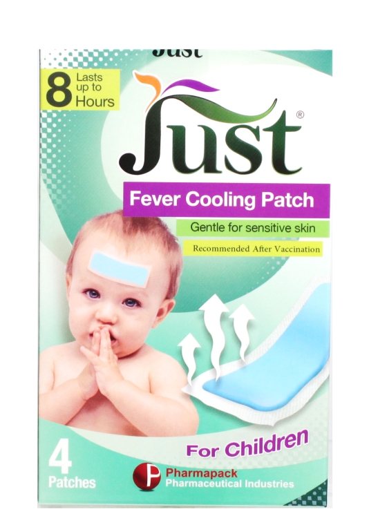 Just Fever Cooling Patch, 4's 