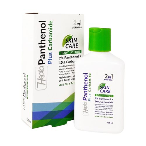 Hepta Panthenol + 10% Carbamide Body Lotion, 120ml