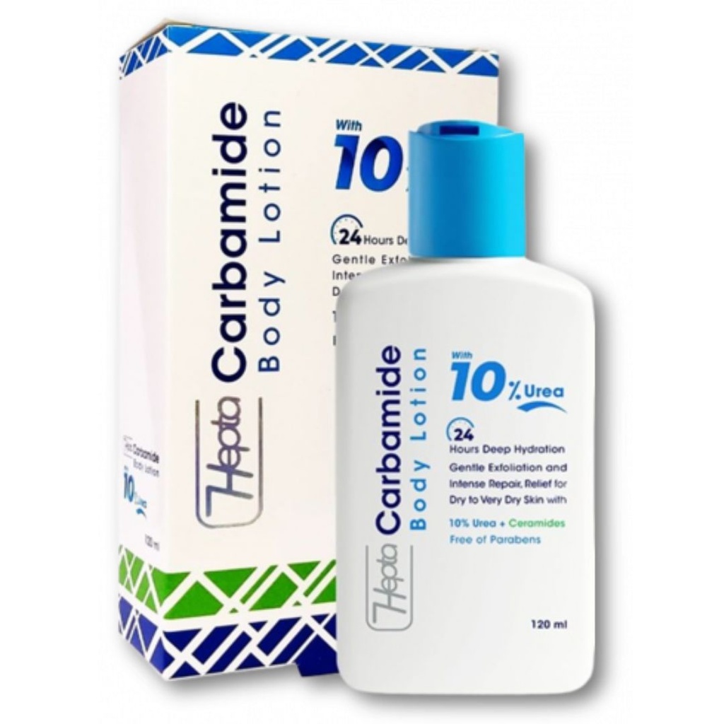 * Hepta Carbamide (10% Urea) Body Lotion, 120ml
