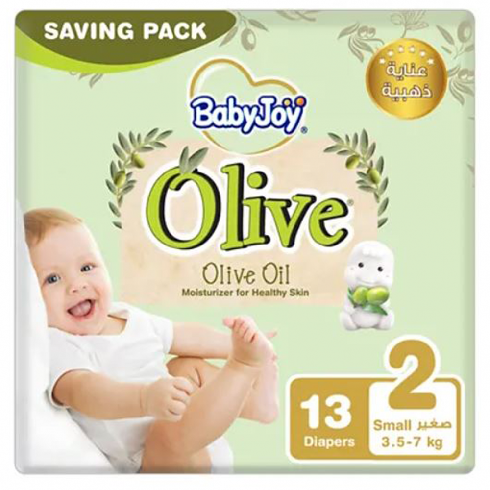 Baby Joy Olive Oil Small Size 2, 13's
