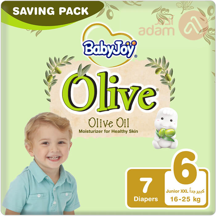 * Baby Joy Olive Oil XXL Size 6, 7's