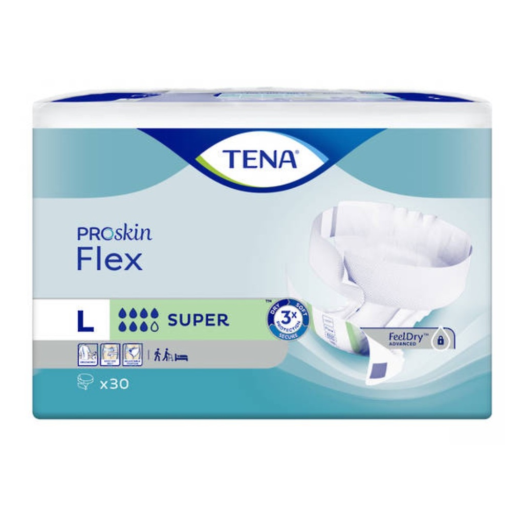 Tena Flex Super Slip, 30's - L