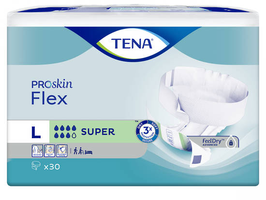 Tena Flex Super Slip, 30's - L