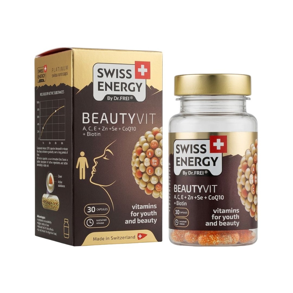 Swiss Energy Beautyvit SRC Capsules, 30's