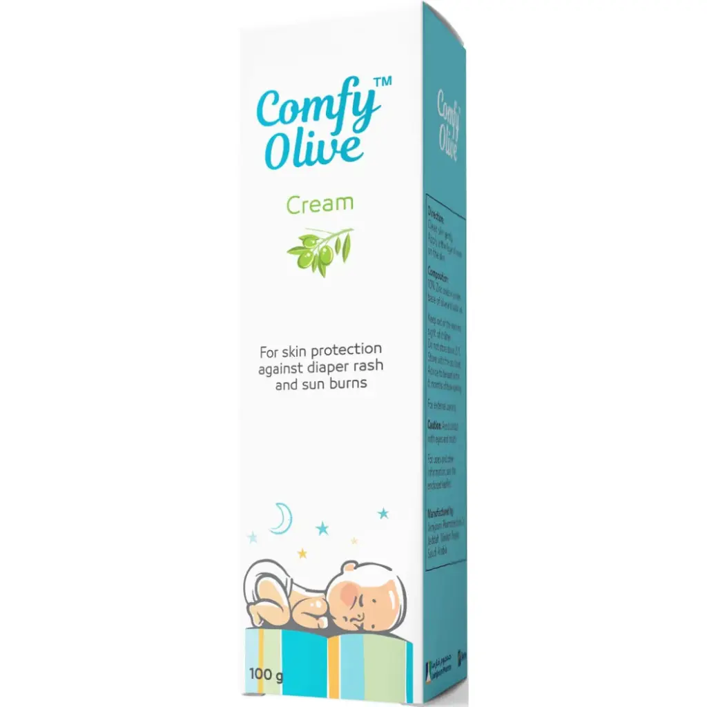 *JP Comfy Olive Diaper Cream, 100g