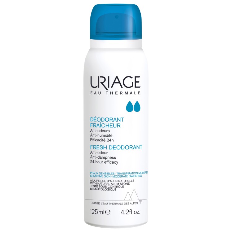 Uriage Deodorant Fresh Spray, 125ml