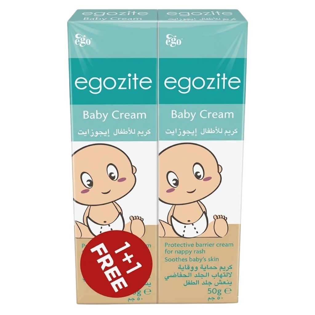 * Egozite Baby Cream, 50g - (1+1) OFFER 