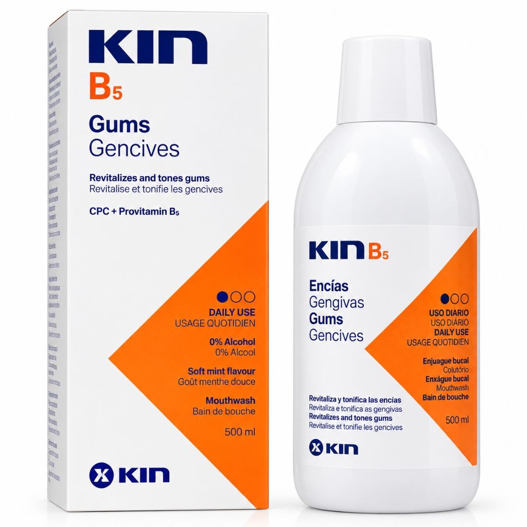 * Kin B5 Gums Mouthwash, 500ml