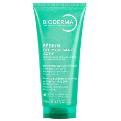 * Bioderma Sébium Active Cleansing Foaming Gel, 200ml