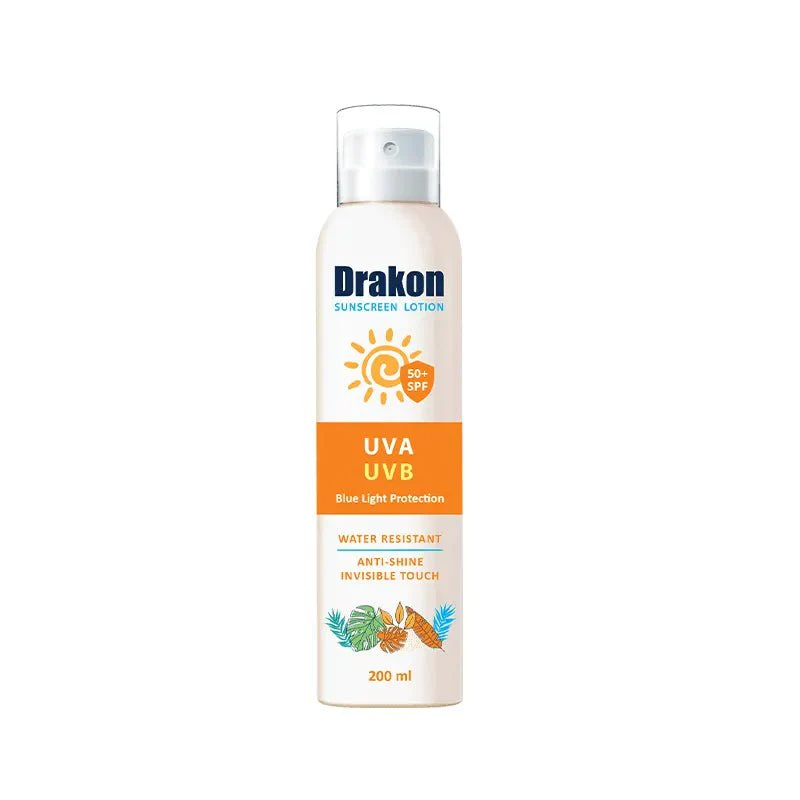* Drakon Sunscreen Lotion SPF50+, 200ml