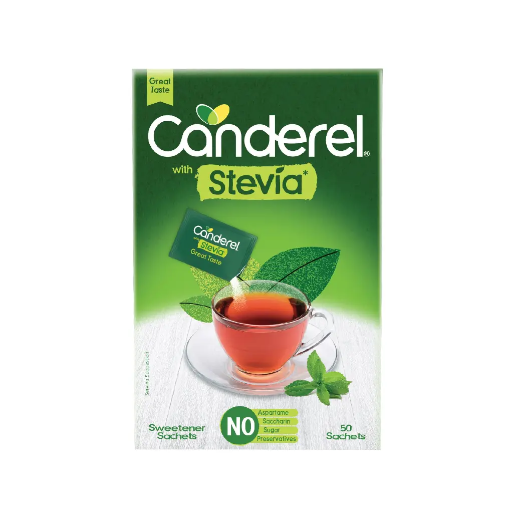 * Candrel Low Calories Stevia Sachets, 50's