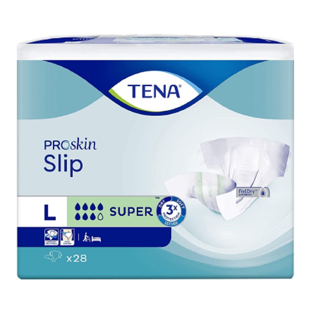 * Tena Slip Super, 28's - Large