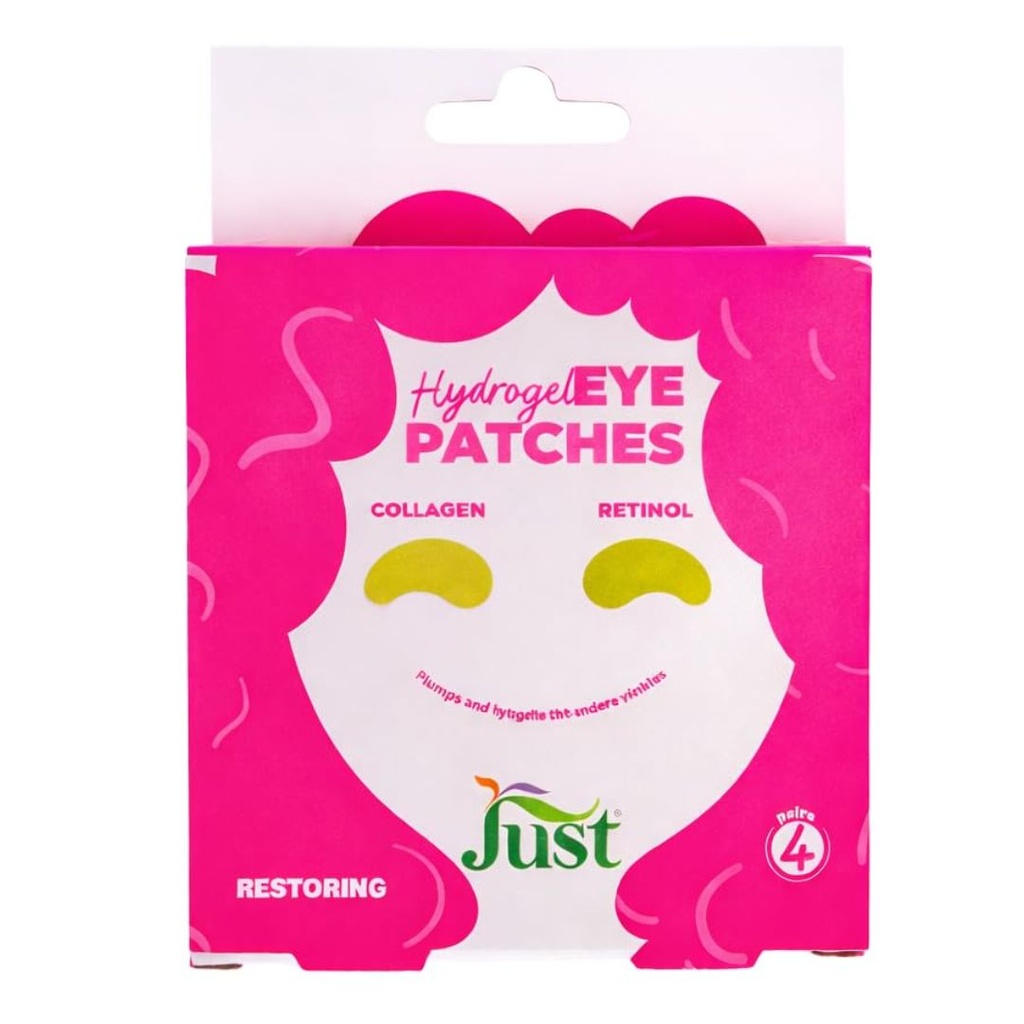 *Just Hydrogel Collagen & Retinol Eye Patches, 4's