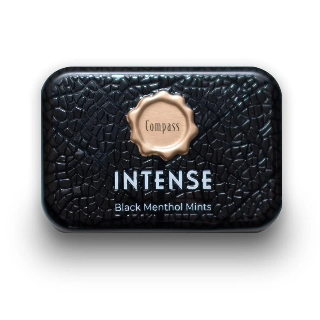 * Compass Intense SugarFree Black Menthol Mints, 50's 
