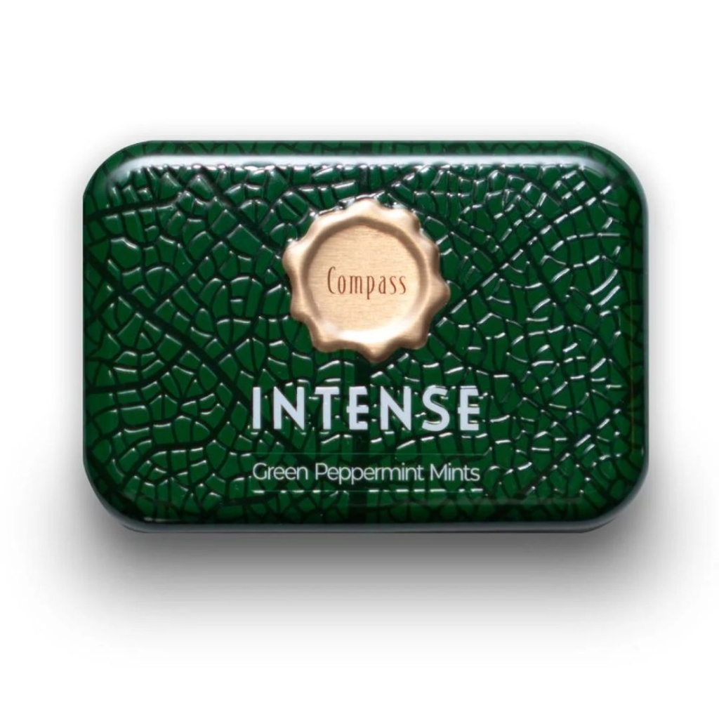 * Compass Intense SugarFree Green Menthol Mints, 50's 