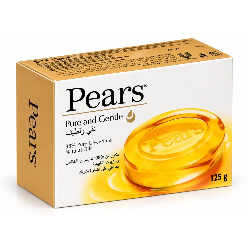 * Pears Pure & Gentle Glycerin Soap, 125g