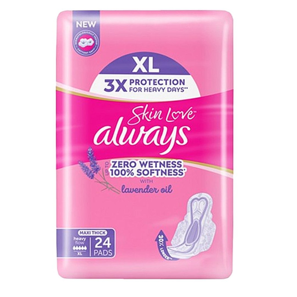 * Always Sensetive Lavender XL, 24's