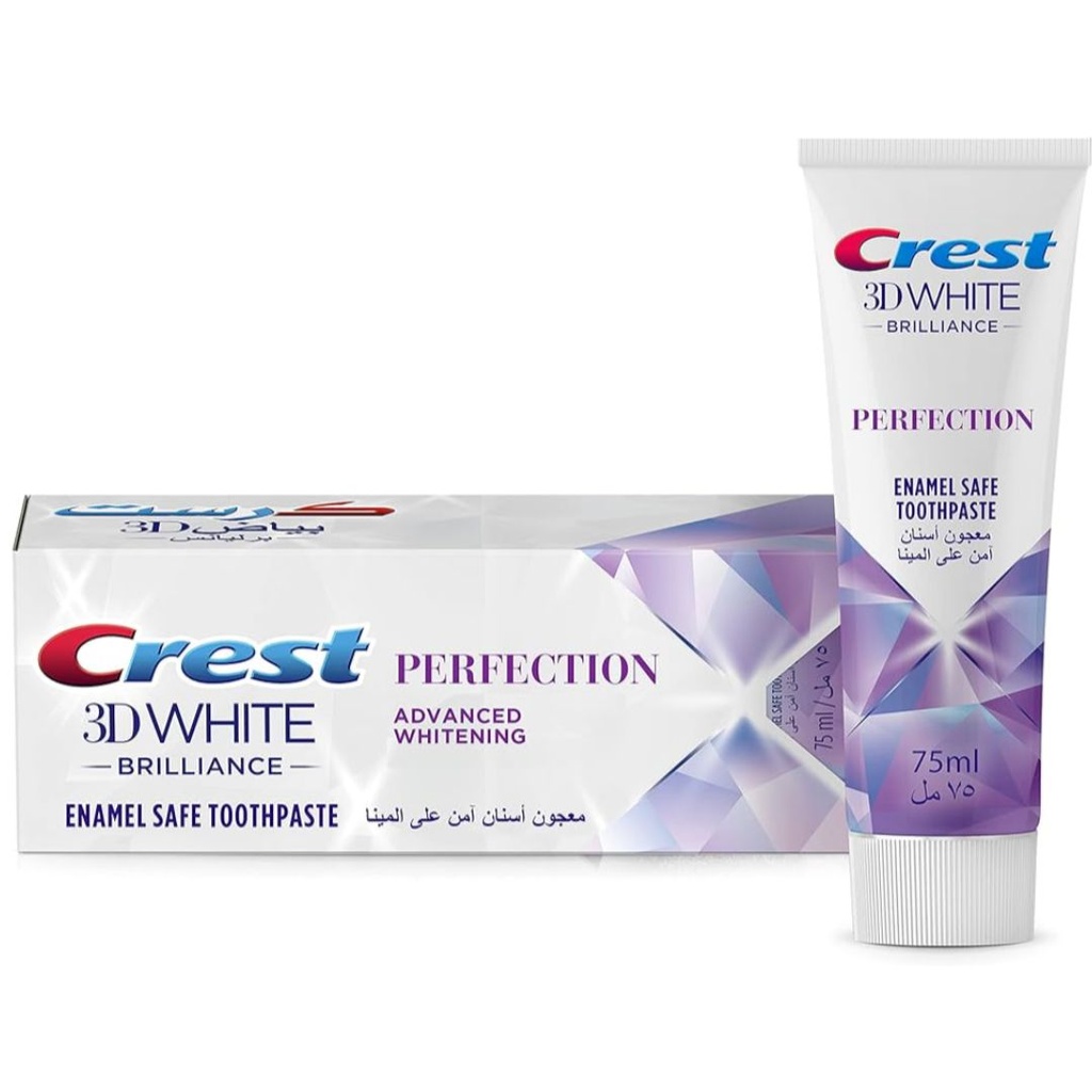 * Crest 3D White Brilliance Perfection Toothpaste, 75ml