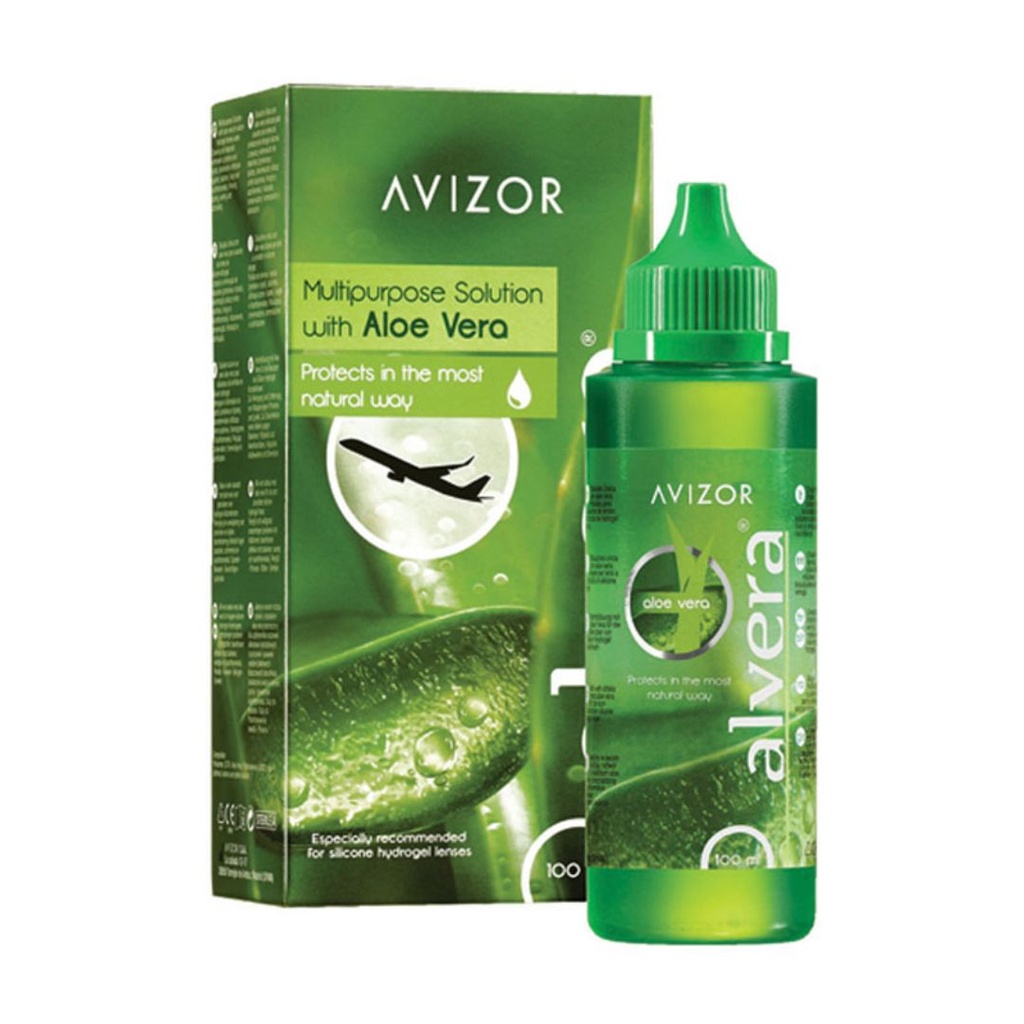 * Avizor Alvera Multi-Purpose Contact Lens Solution, 100ml