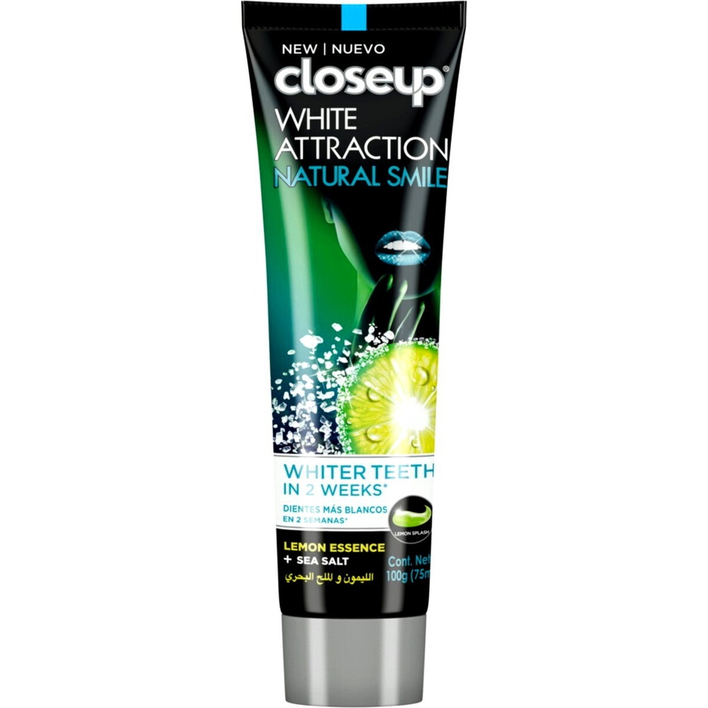 * Closeup Lemon Essence & Sea Salt Toothpaste, 75ml