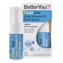 * Better You Dlux 1000 Daily Vitamin D Oral Spray, 15ml 