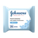 * Johnson's Micellar Moisturizing Wipes - Dry Skin, 25's