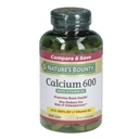 نيتشرز باونتي كالسيوم 600 + فيتامين د3 أقراص، 250 قرص