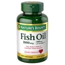 * Natures Bounty Odorless Fish Oil 1000mg, 120's