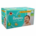 * Pampers Giant Box Size 4, 120's