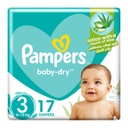 * Pampers Size 3, 17's