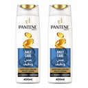 * Pantene Daily Care Shampoo, 2x400ml - OFFER