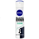 *Nivea Deodorant Invisible Black & White Spray, 150ml