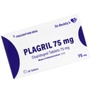 Plagril 75mg Tablets, 28's