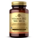 Solgar Vitamin B12 500mcg Capsules, 100's