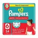 Pampers Pants Size 6, 34's - OFFER