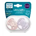 Avent Ultra Soft Soother 0-6m, 2's