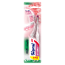 * Signal Sensisoft Pink Salt Toothbrush, Soft - (1+1 )