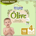 Baby Joy Olive Oil Large Size 4, 10's