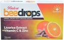 Balen Beedrops Licorice +Vit C & Zinc Lozenges, 24's  - (Orange Flavour)